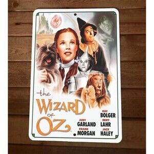 The‎ Wizard of Oz 8x12 Metal Wall Sign Poster